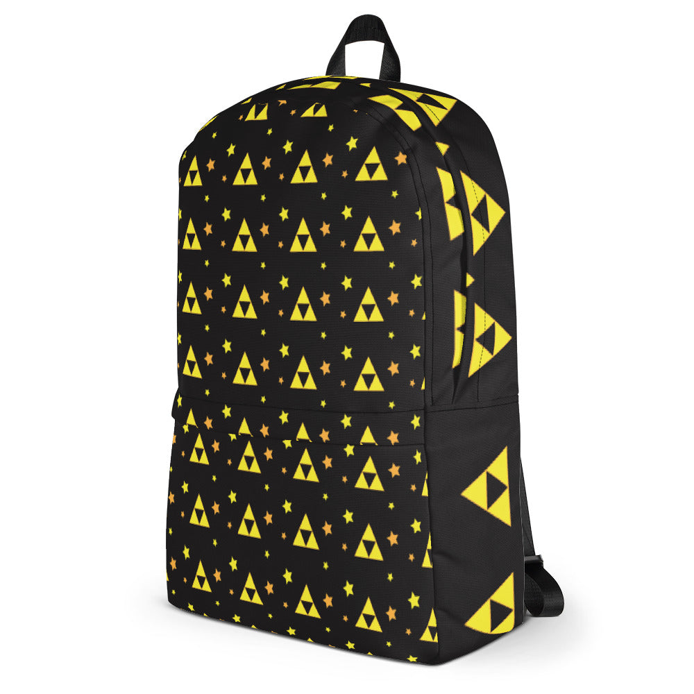 Triforce Patterned Backpack