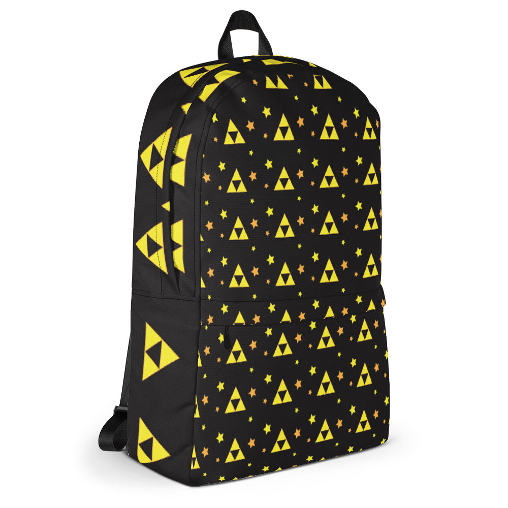 Triforce Patterned Backpack