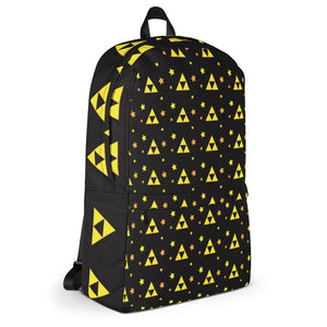 Triforce Patterned Backpack