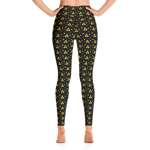 Triforce Patterned  Yoga Leggings