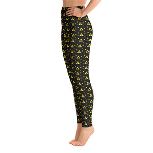 Triforce Patterned  Yoga Leggings