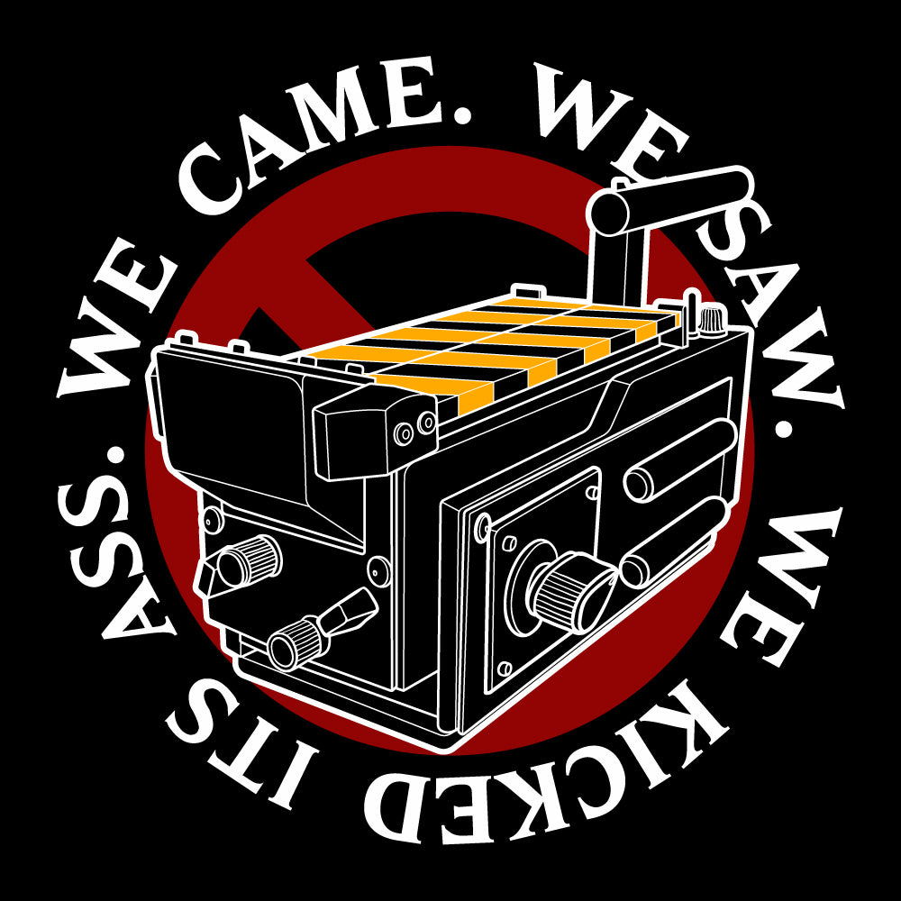 We Came We Saw We Kicked Its Women's Racer-back Tank-top