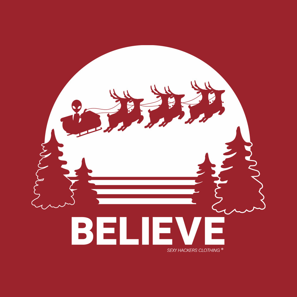 Santa Believe Unisex Hoodies