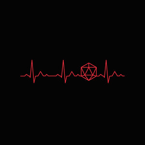 Dice Heartbeat Unisex T-shirt