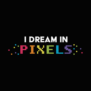 I Dream In Pixels Women's Racer-back Tank-top