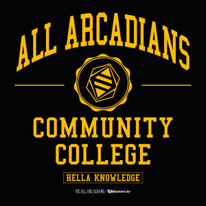 All Arcadians Community College Women's Scoopneck T-shirt