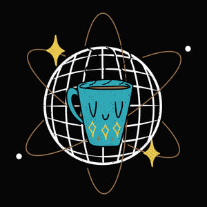Atomic Coffee Women's Scoopneck T-shirt
