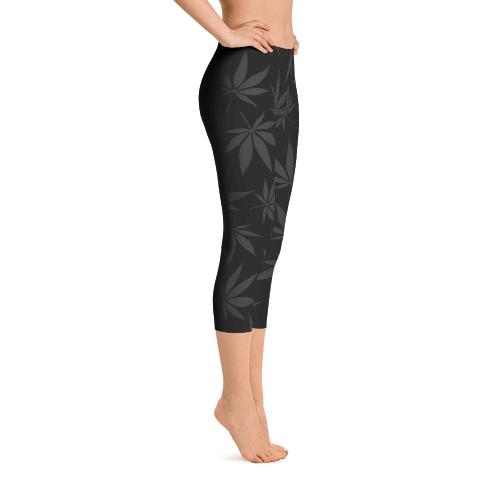 Gamers love our "Up In Smoke" Capri Leggings