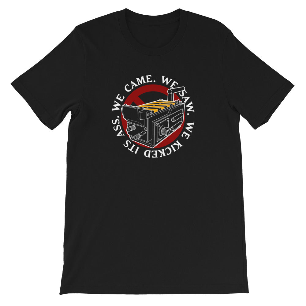 We Came We Saw We Kicked Unisex T-shirt