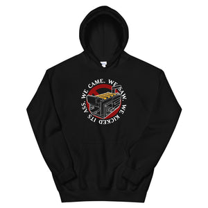 We Came We Saw We Kicked Unisex Hoodies