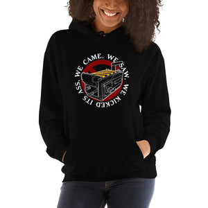 We Came We Saw We Kicked Unisex Hoodies