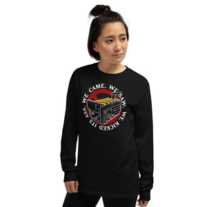 We Came We Saw We Kicked Its Men's Long Sleeve Tee