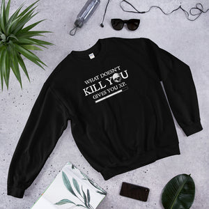 What Doesn't Kill You Give You XP Unisex Sweatshirt