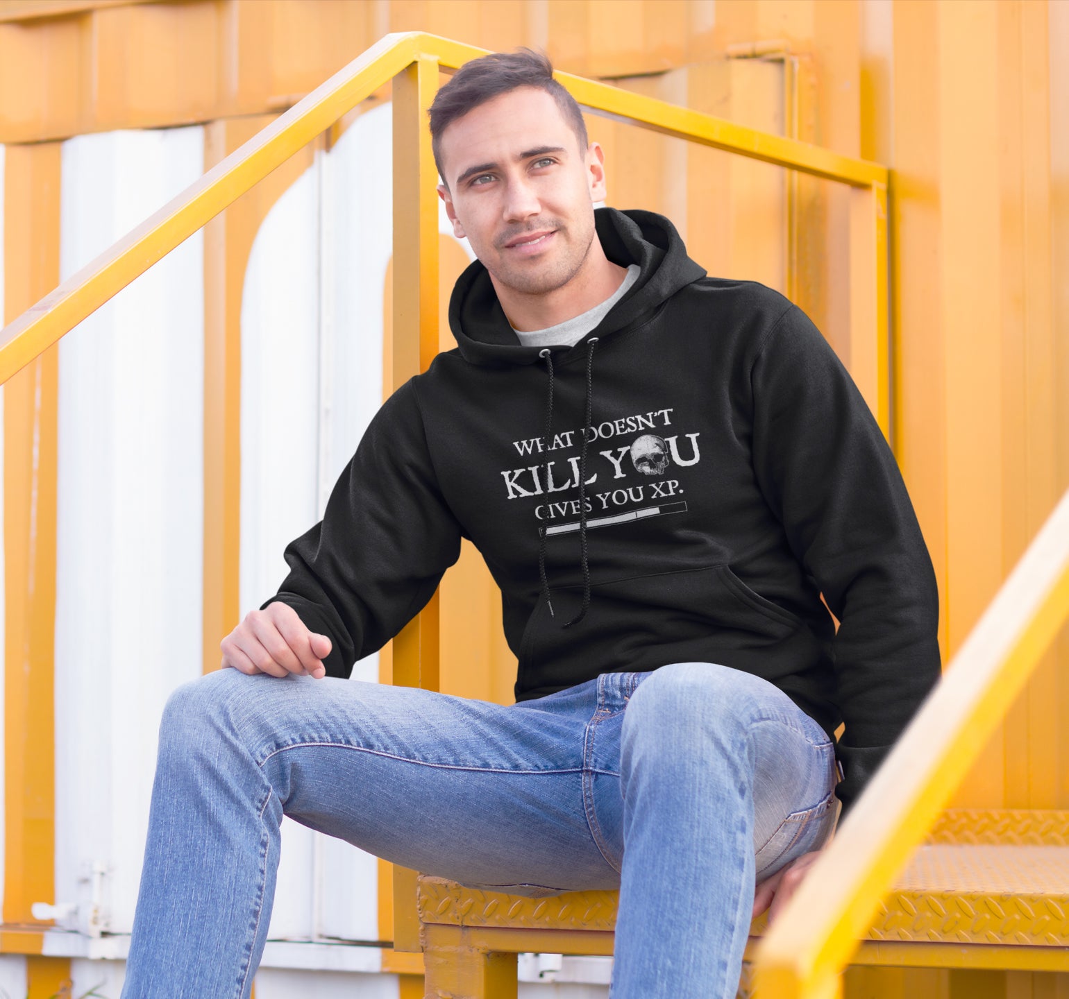 What Doesn't Kill You Give You XP Unisex Hoodie