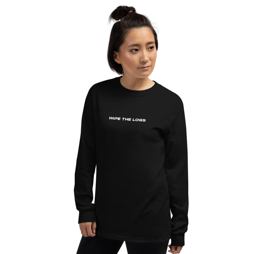 Wipe The Logs Men's Long Sleeve