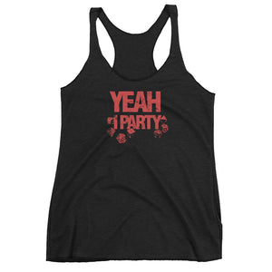 Yeah I Party Women's Racer-back Tank-top