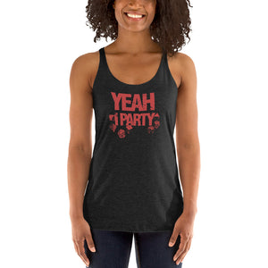 Yeah I Party Women's Racer-back Tank-top