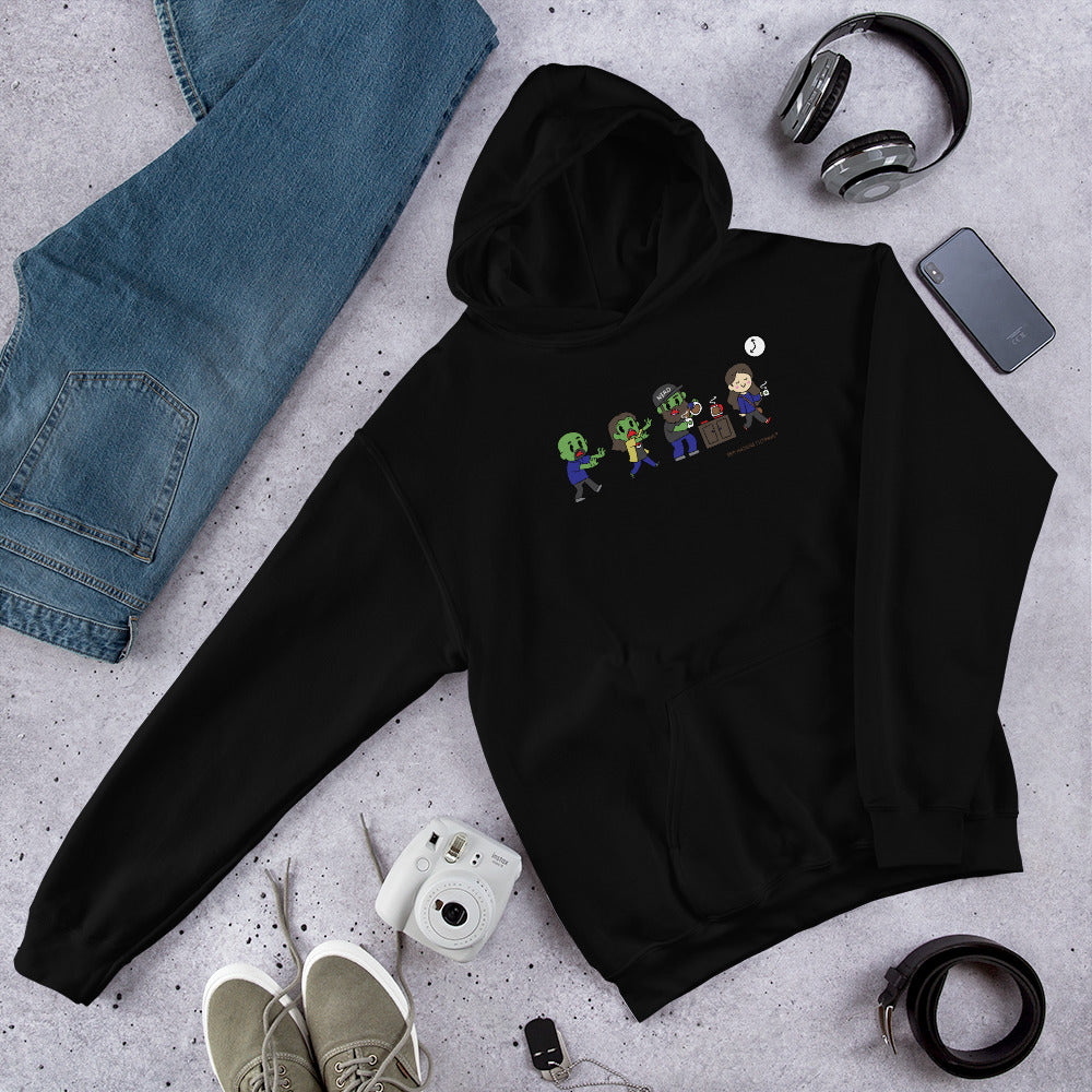 Zombie SexyHackers Team Unisex Hoodies