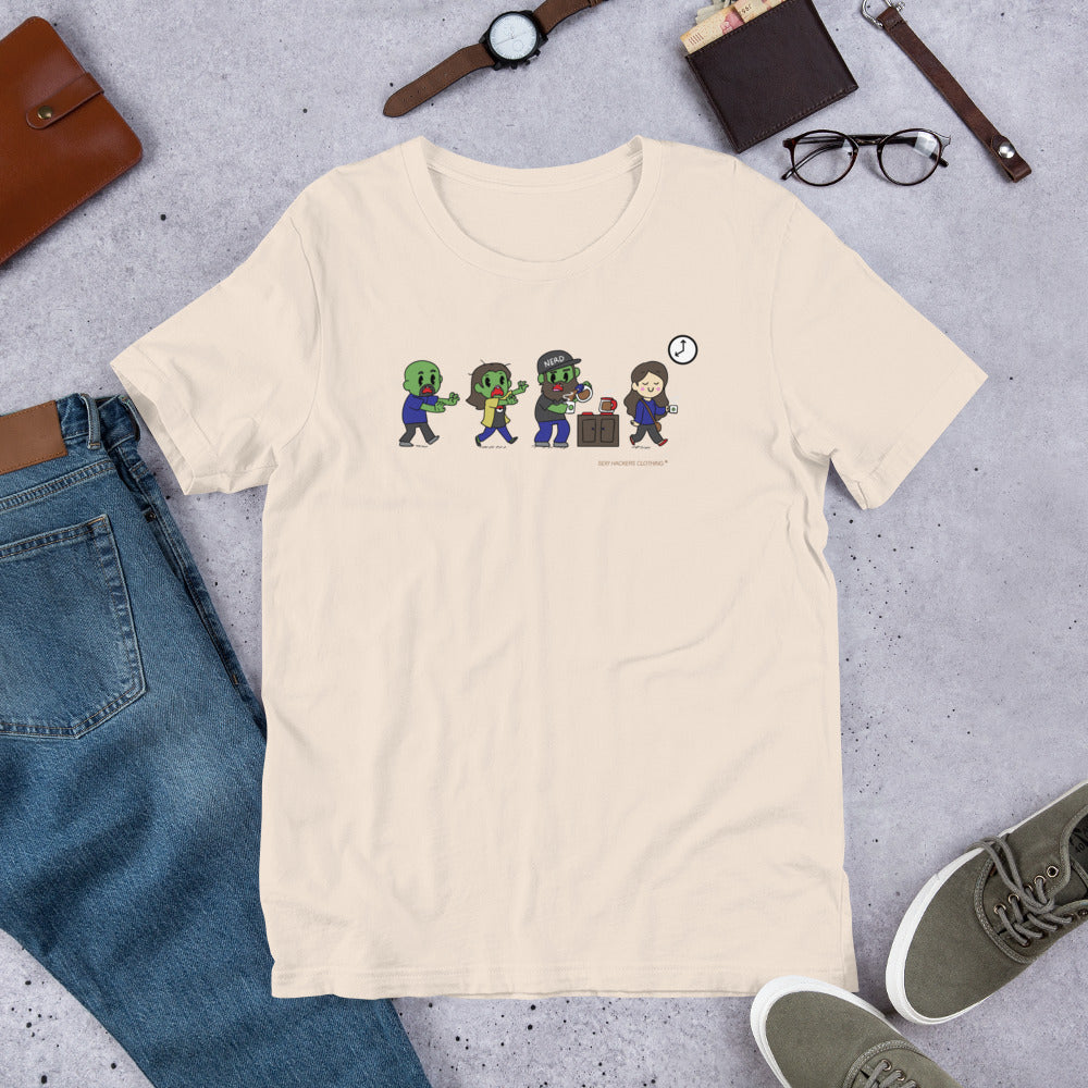 Zombie SexyHackers Team Unisex T-shirt