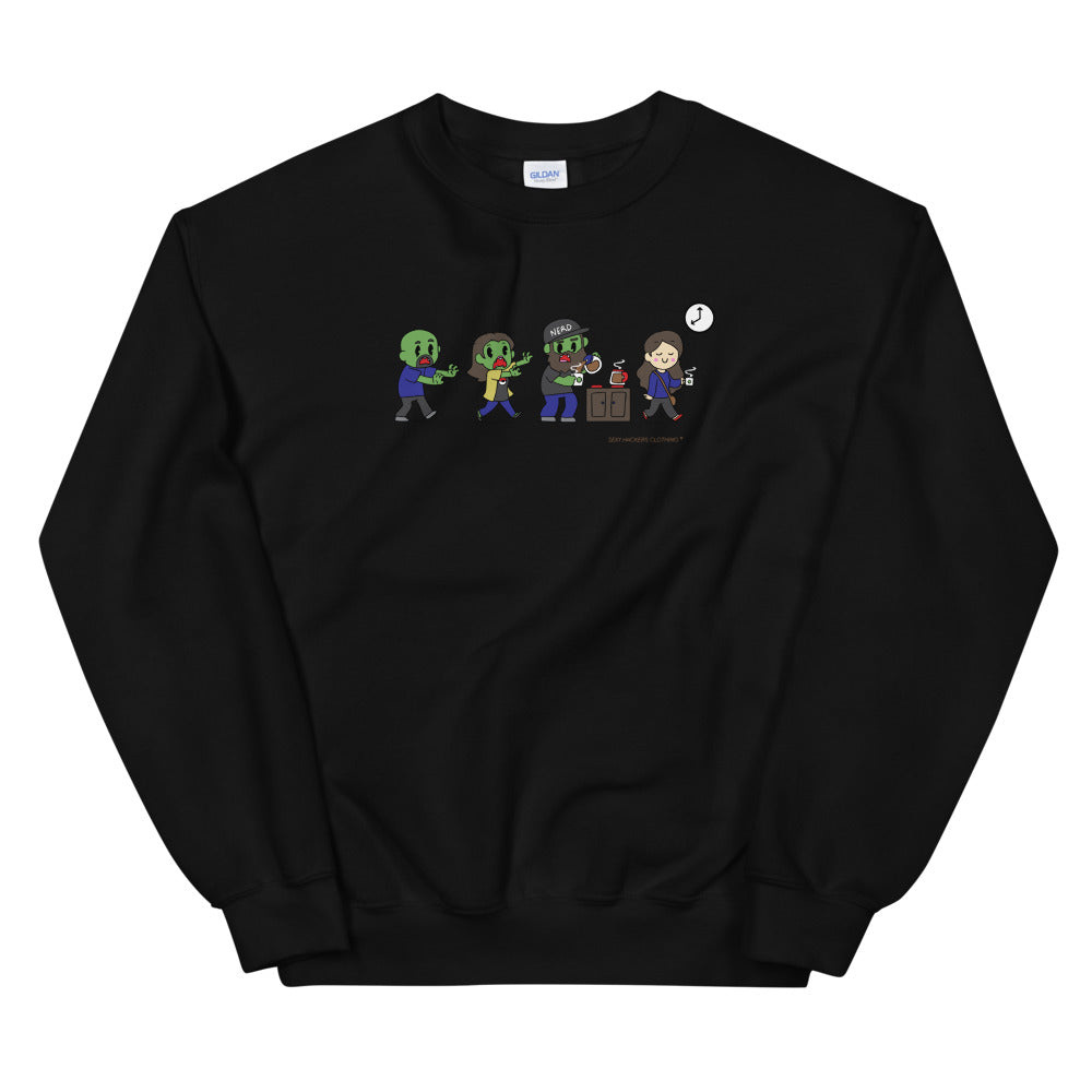 Zombie SexyHackers Team Unisex Sweatshirts