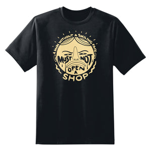 Man Without Smiling Face Chinese Proverb Unisex T-Shirt