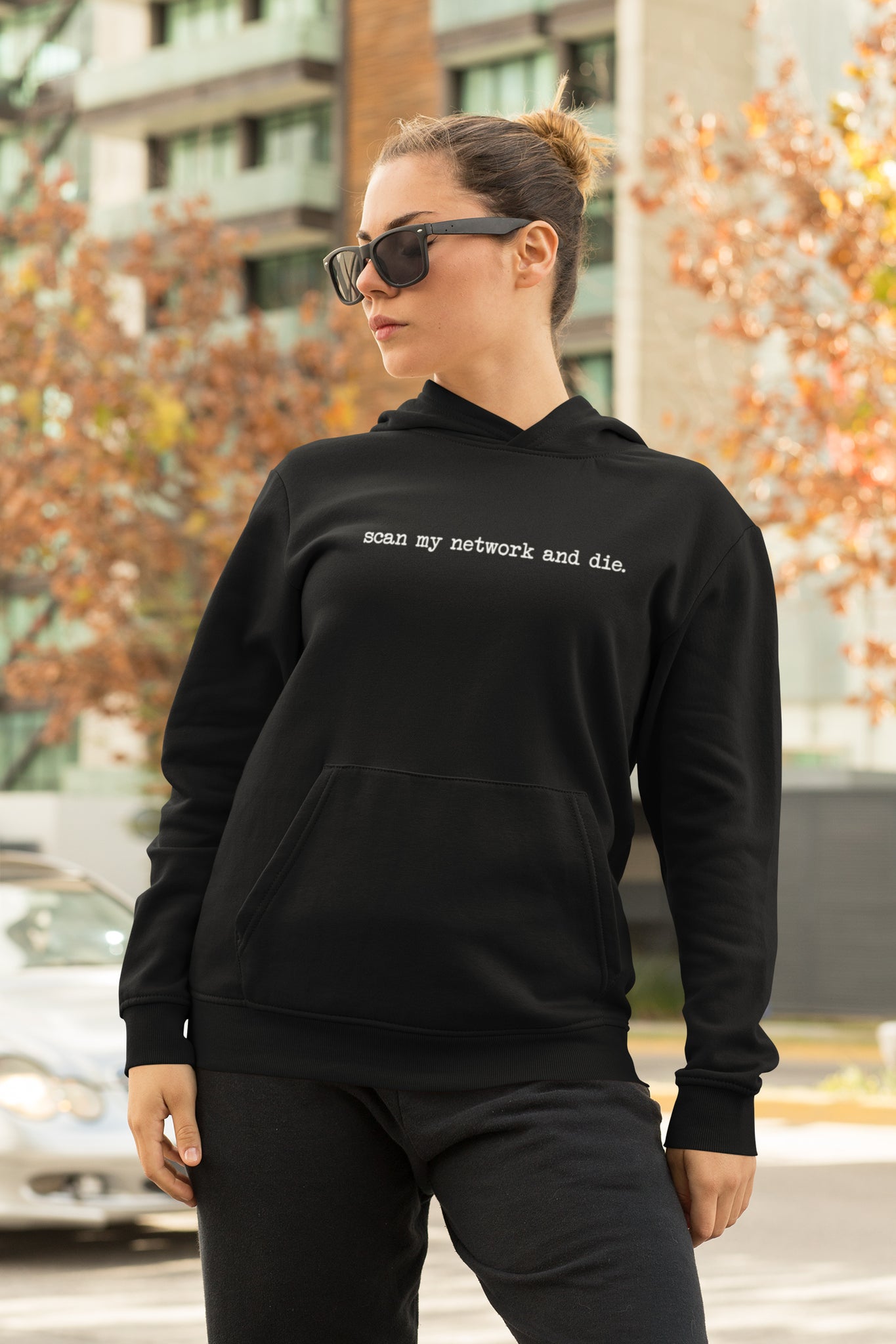 Scan My Network and Die Unisex Hoodies