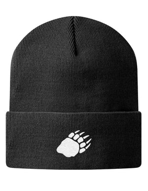 Knit Beanie - Bear Paw  - 1