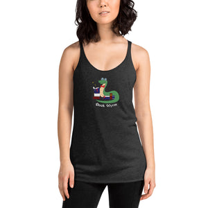 Book Wyrm Women's Racer-back Tank-top