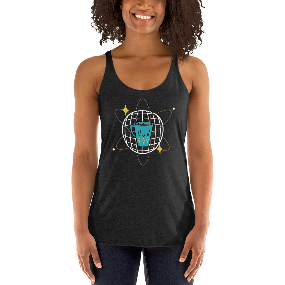 Atomic Coffee Women's Racer-back Tank-top
