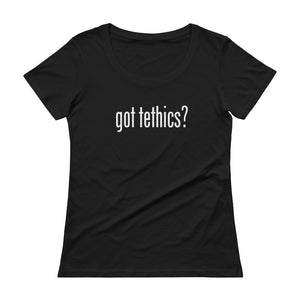 Got Tethics Women's Scoopneck T-shirt