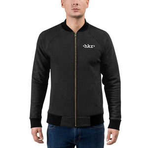 hkr Embroidered Unisex Bomber Jacket
