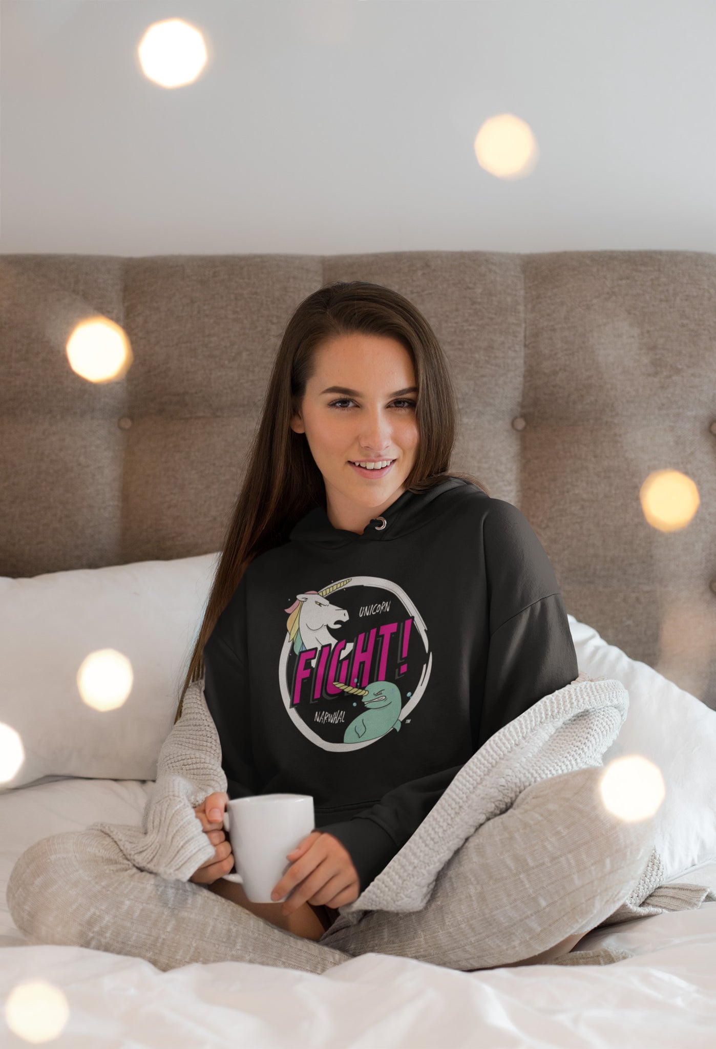 Unicorns Vs Narwalls Unisex Hoodies