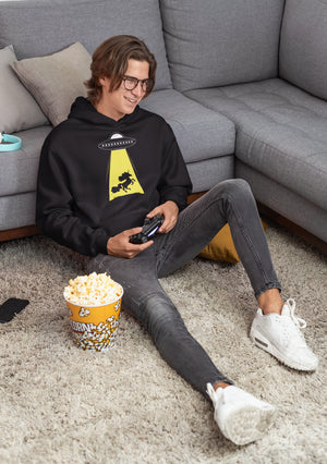 Unicorn Alien Abduction Unisex Hoodies