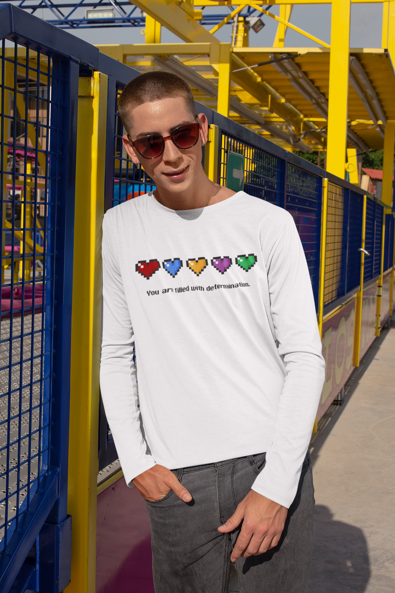 You Are Filled With Determination Long Sleeve Shirt