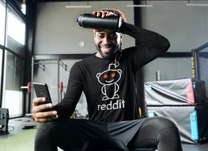 The Ultimate Reading Robot Logo Men's Long Sleeve