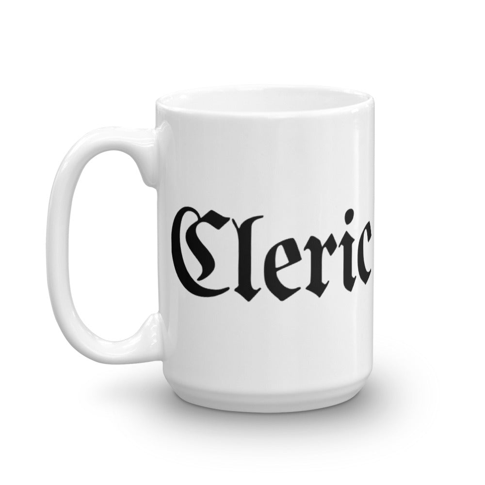 Cleric RPG Class Coffee Mug