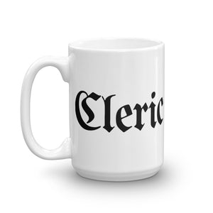 Cleric RPG Class Coffee Mug