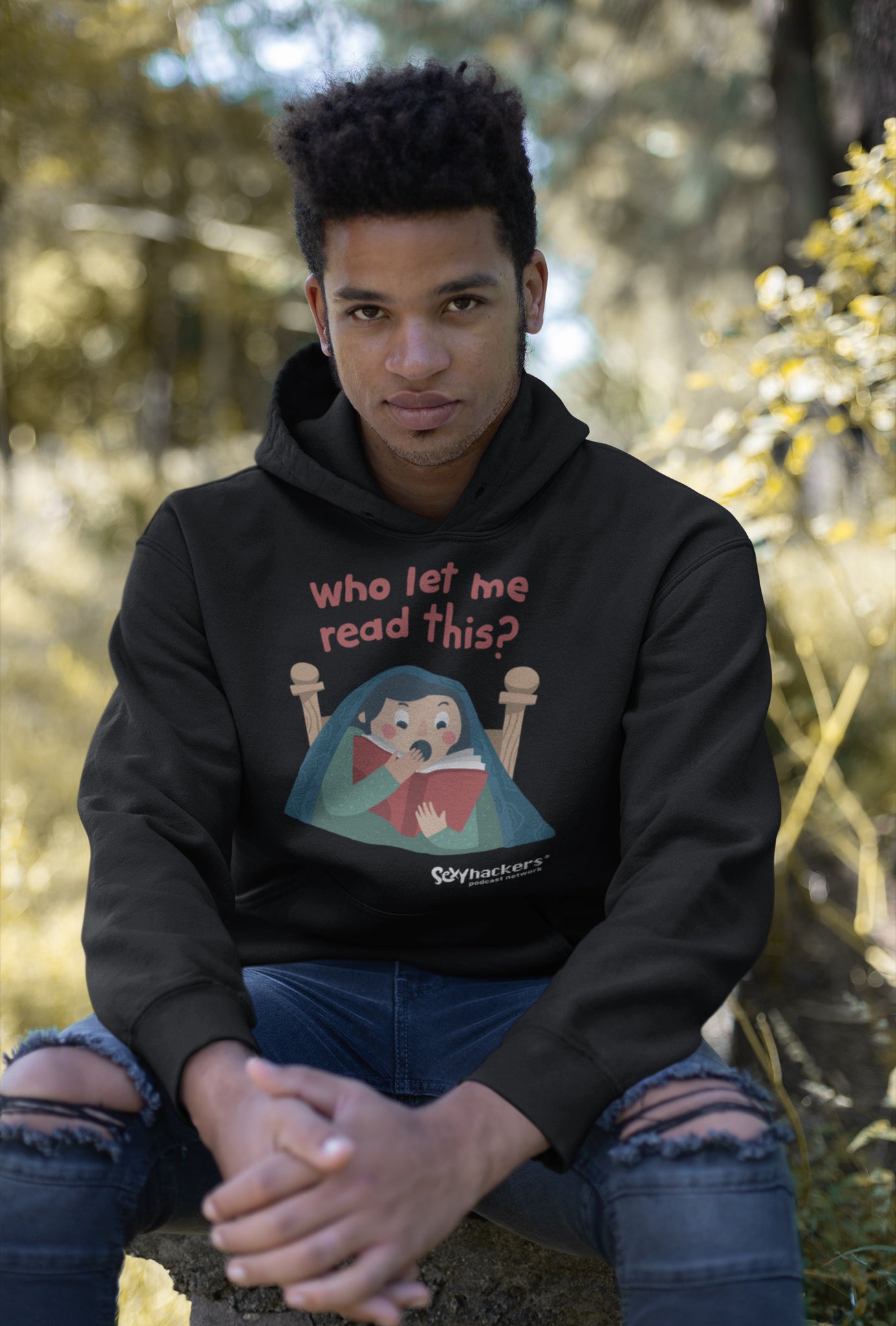 Who Let Me Read This Unisex Hoodies