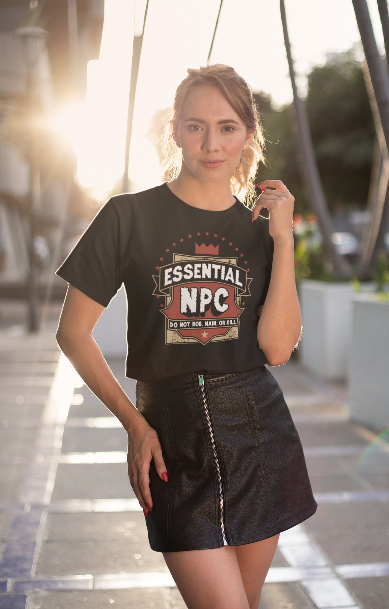 Essential NPC Women's Scoopneck T-shirt