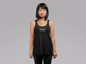 Trust Me I'm a Podcaster Women's Racer-back Tank-top