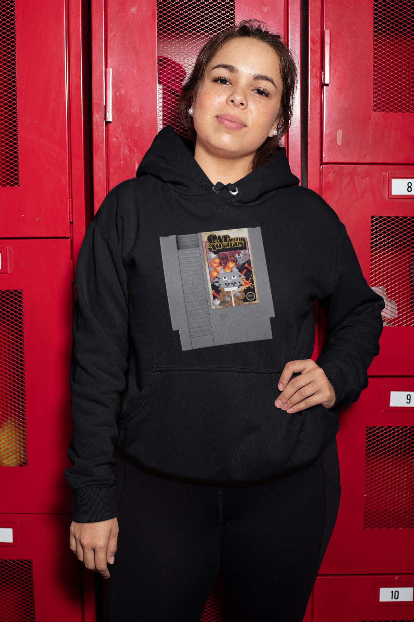 Cat Nintendo Unisex Hoodies