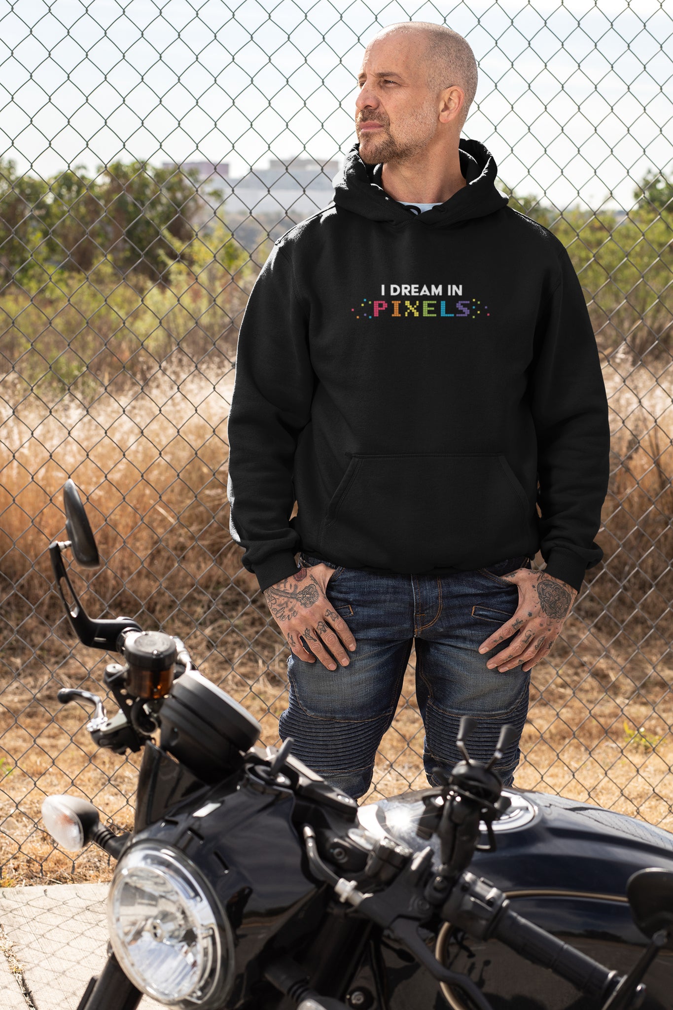 I Dream In Pixels Unisex Hoodies