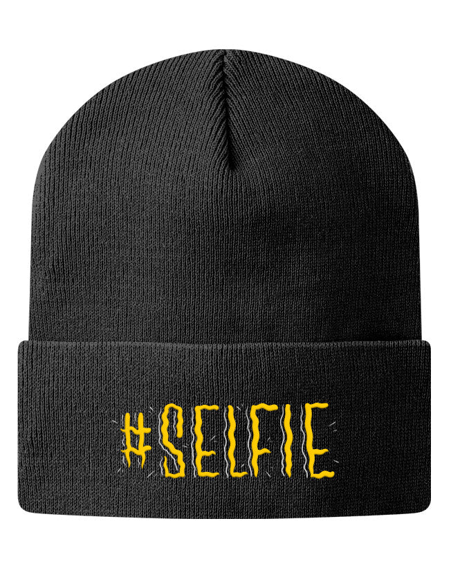 Knit Beanie - #Selfie 