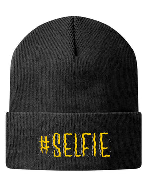 Knit Beanie - #Selfie 