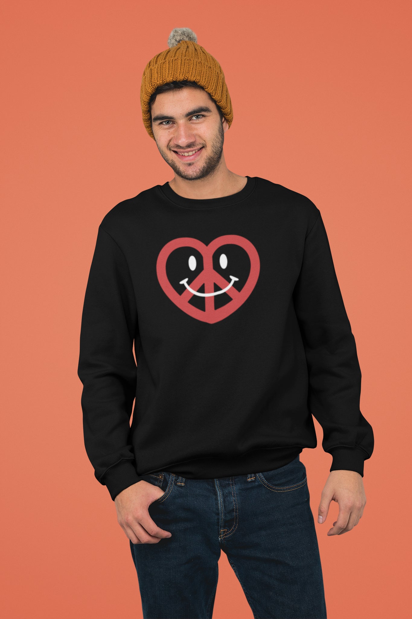 Love, Peace, & Happiness Unisex Sweatshirts