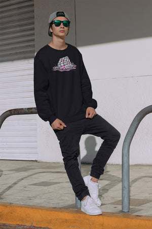 Melting Companion Cube Unisex Sweatshirts