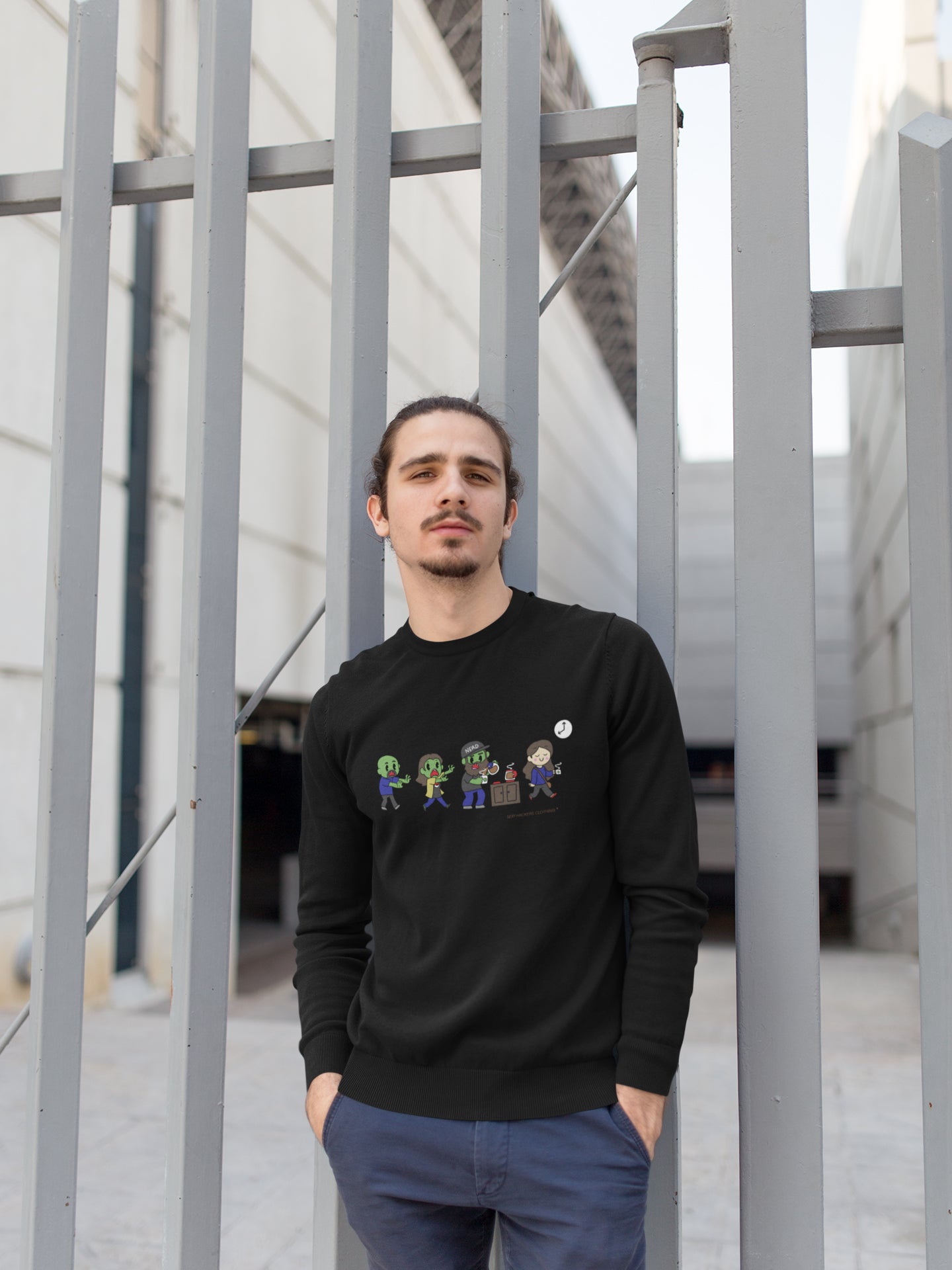 Zombie SexyHackers Team Unisex Sweatshirts