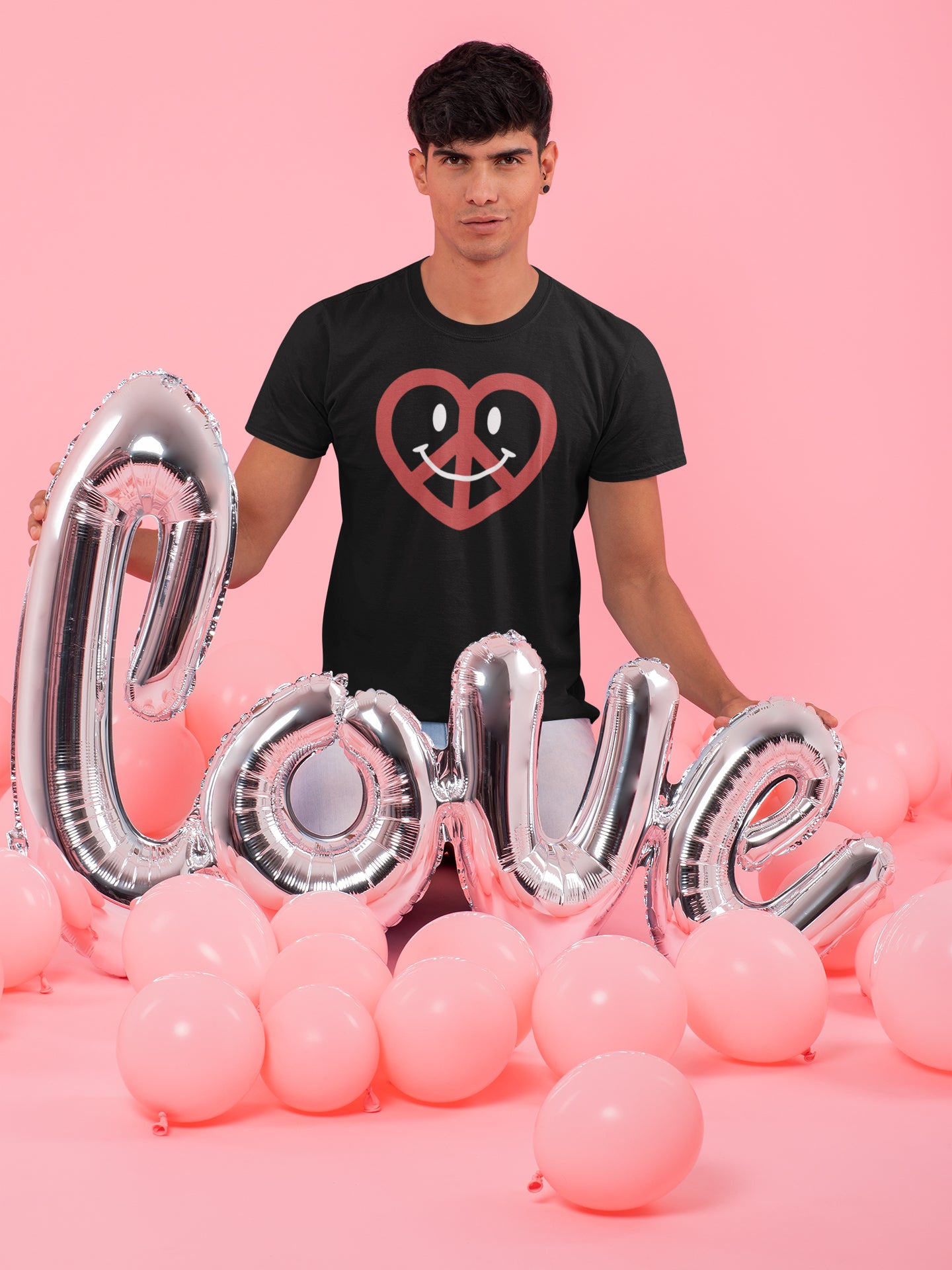 Love, Peace, & Happiness Unisex T-shirt