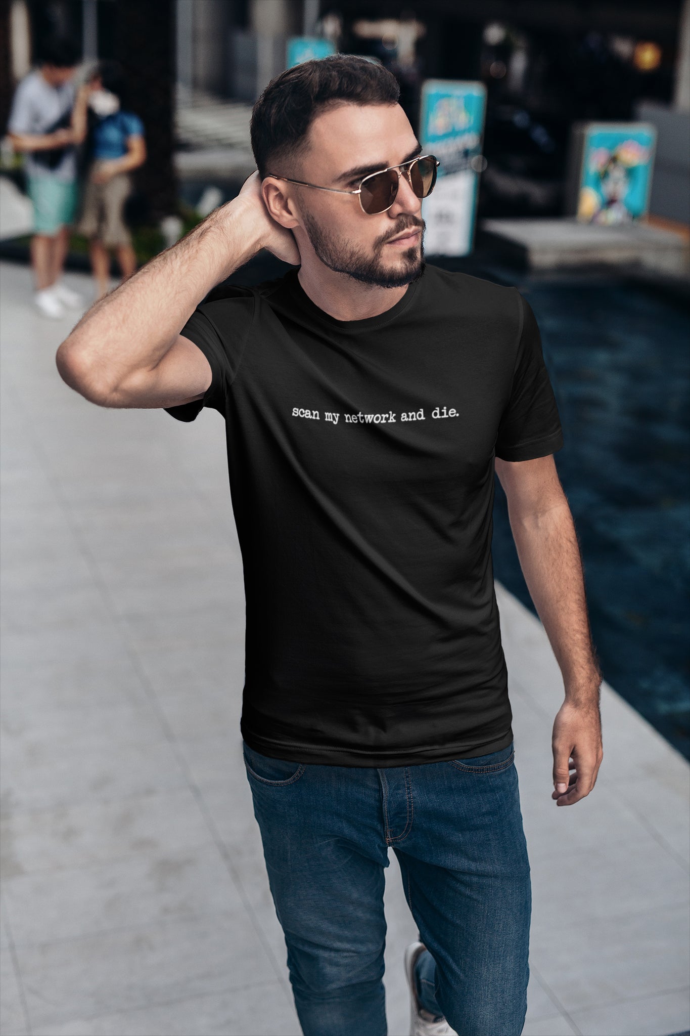 Scan My Network and Die Unisex T-shirt