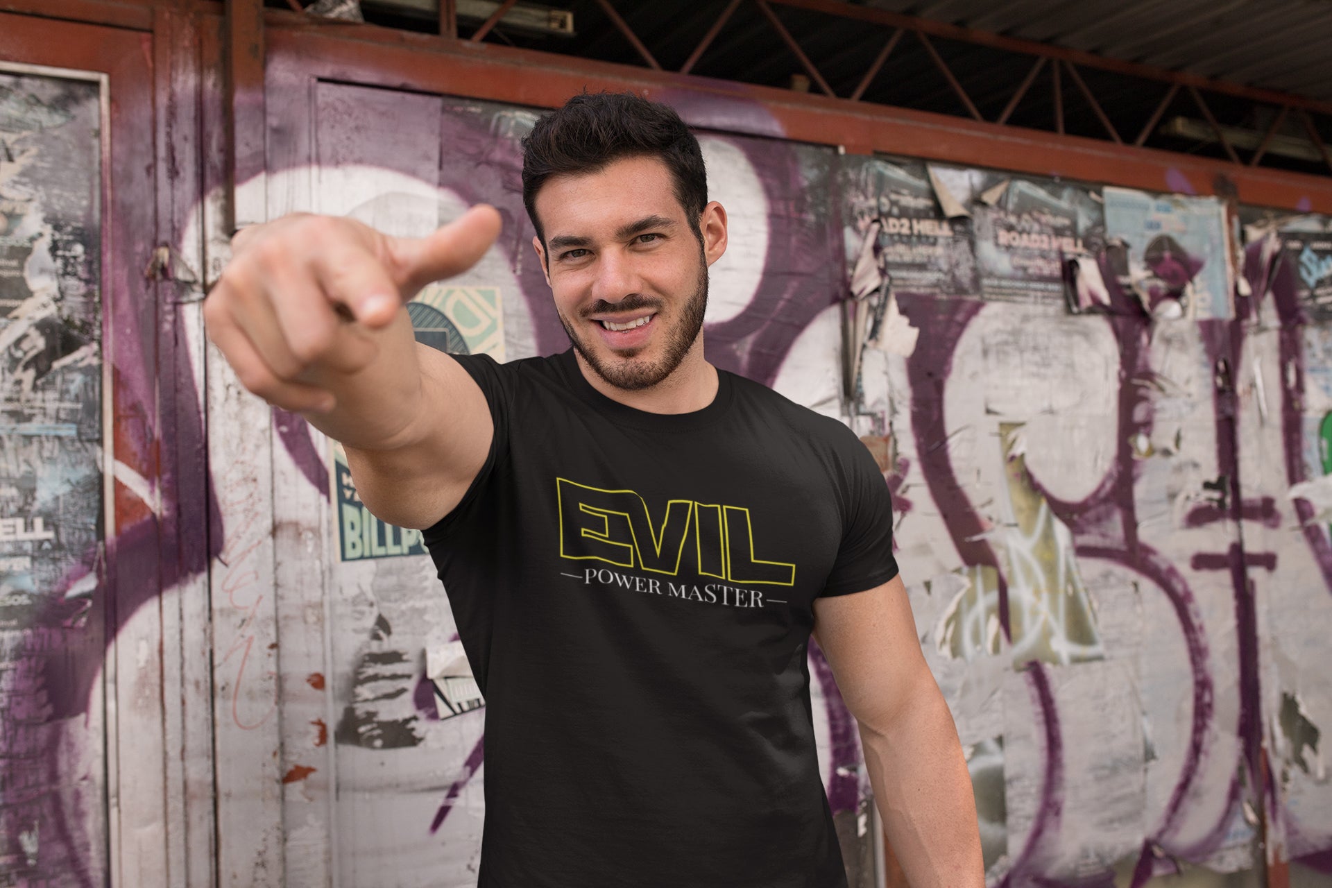 Evil Power Master Unisex T-shirt